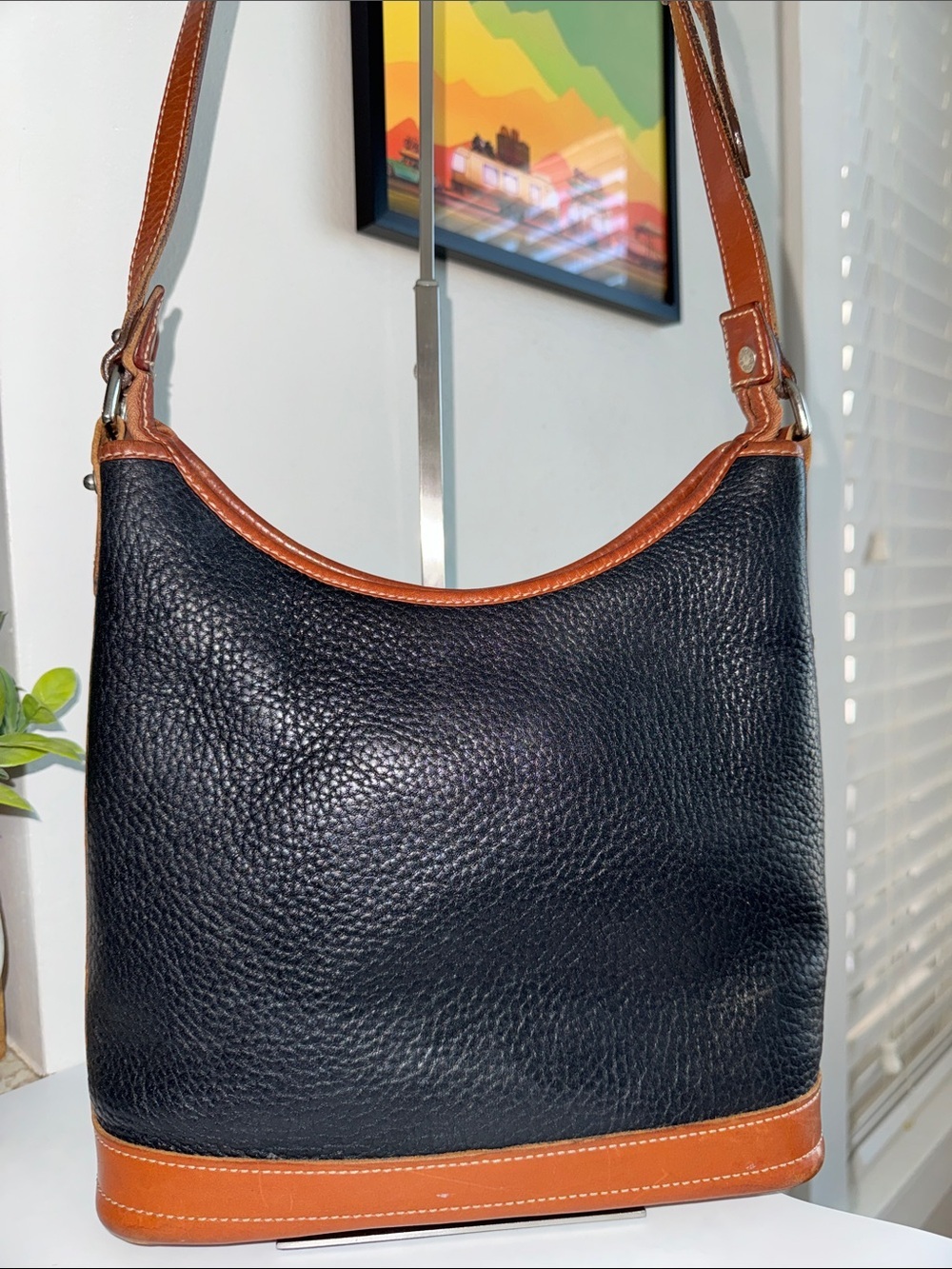 Dooney & Bourke All Weather Leather Hobo Shoulder Bag R151Q - Picture 3 of 11